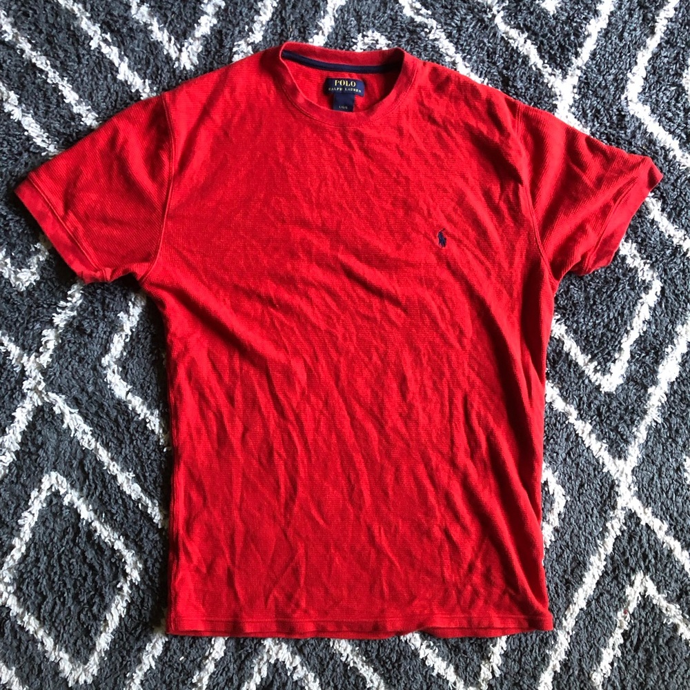 Polo Ralph Lauren red men’s shirt large